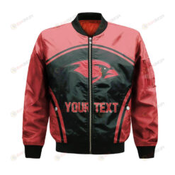 Incarnate Word Cardinals Bomber Jacket 3D Printed Curve Style Sport