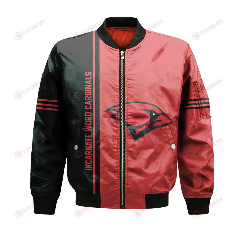 Incarnate Word Cardinals Bomber Jacket 3D Printed Half Style