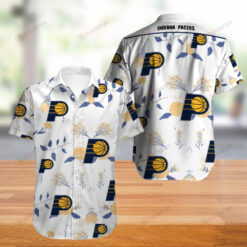 Indiana Pacers Beach Floral ??3D Printed Hawaiian Shirt
