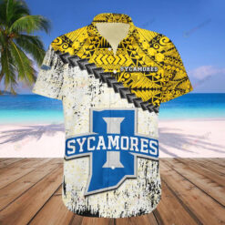 Indiana State Sycamores Hawaiian Shirt