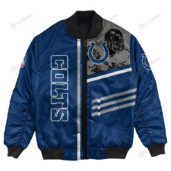 Indianapolis Colts Bomber Jacket 3D Printed Personalized Football For Fan