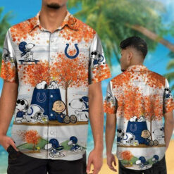 Indianapolis Colts Snoopy ??3D Printed Hawaiian Shirt