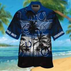 Indianapolis Colts Tropical Hawaiian Shirt Beach Short Sleeve