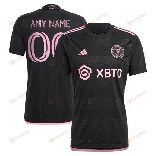 Inter Miami CF 2023 La Noche Men Custom Jersey - Black