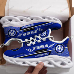 Inter Milan Logo Custom Name Pattern 3D Max Soul Sneaker Shoes