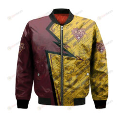 Iona Gaels Bomber Jacket 3D Printed Abstract Pattern Sport