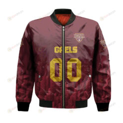 Iona Gaels Bomber Jacket 3D Printed Team Logo Custom Text And Number