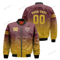 Iona Gaels Fadded Bomber Jacket 3D Printed