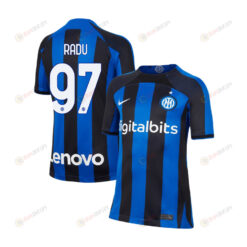 Ionu? Radu 97 Inter Milan 2022/23 Home Jersey - Youth