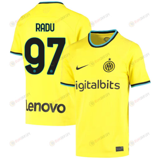 Ionu? Radu 97 Inter Milan 2022/23 Third Jersey - Youth