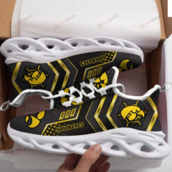 Iowa Hawkeyes Logo Custom Name 3D Max Soul Sneaker Shoes