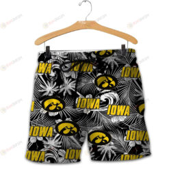 Iowa Hawkeyes Men Shorts Tropical Seamless