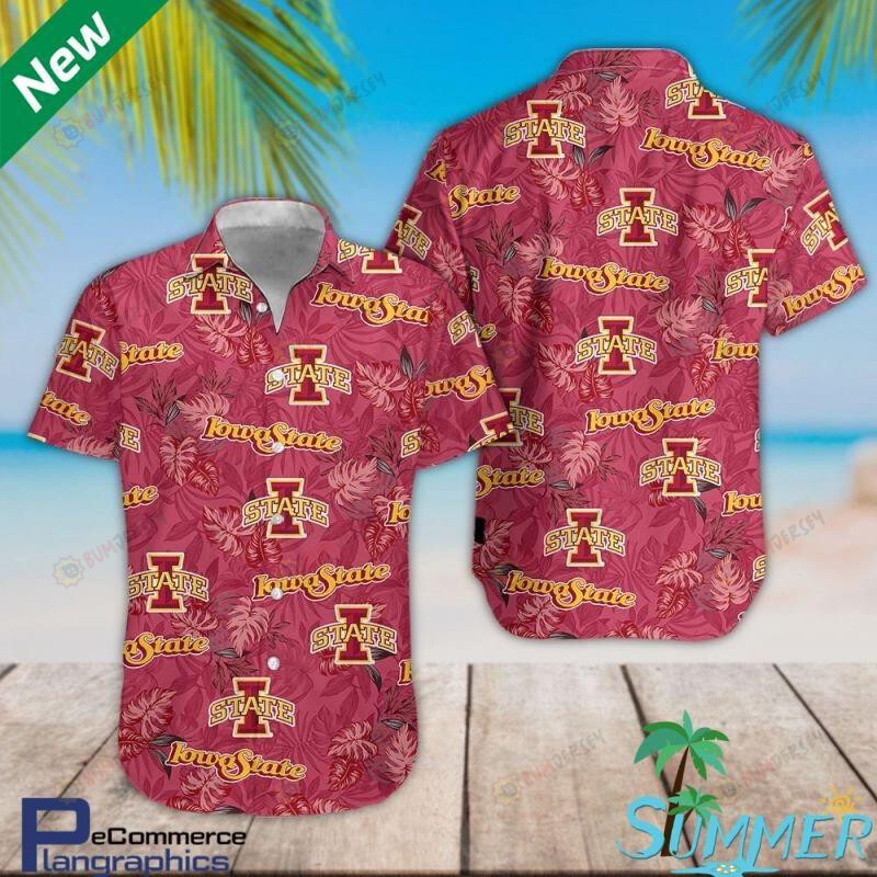 Iowa State Cyclones Aloha Shirt Hawaiian Shirt