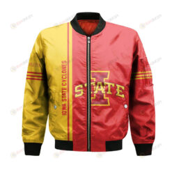 Iowa State Cyclones Bomber Jacket 3D Printed Half Style