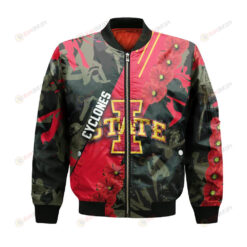 Iowa State Cyclones Bomber Jacket 3D Printed Sport Style Keep Go on