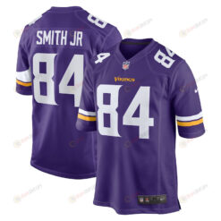 Irv Smith Jr. 84 Minnesota Vikings Game Jersey - Purple