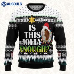 Is It Jolly Enough Guinea Pig Ugly Sweaters For Men Women Unisex