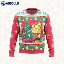 Isabelle Animal Crossing Ugly Sweaters For Men Women Unisex