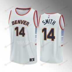 Ish Smith 14 Nuggets Gray Jersey Fast Break Fastbreak 2022-23 City Edition