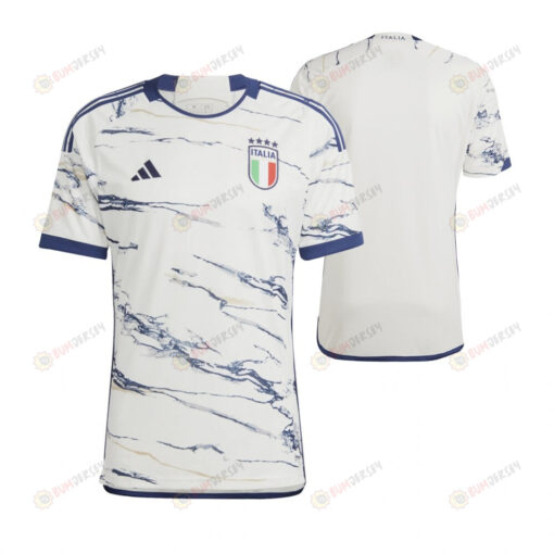 Italy National Team 2023-24 Away Men Jersey - White