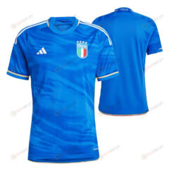 Italy National Team 2023-24 Home Men Jersey - Blue