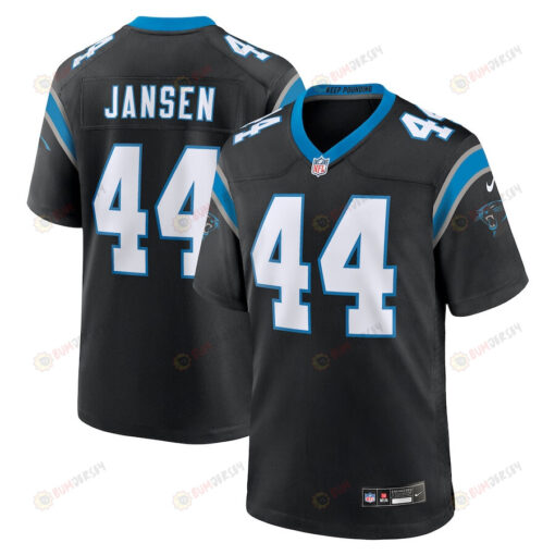 J.J. Jansen 44 Carolina Panthers Team Game Men Jersey - Black