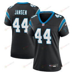 J.J. Jansen 44 Carolina Panthers Women's Team Game Jersey - Black