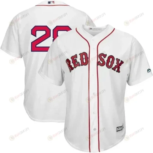 J.d. Martinez Boston Red Sox Home Official Cool Base Player Jersey - White