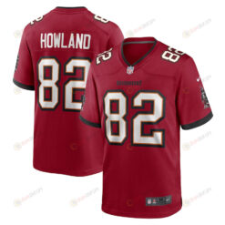 JJ Howland Tampa Bay Buccaneers Game Player Jersey - Red