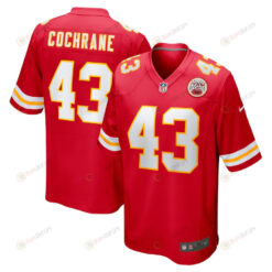Jack Cochrane Kansas City Chiefs Game Player Jersey - Red
