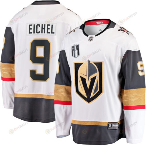 Jack Eichel 9 Vegas Golden Knights 2023 Stanley Cup Final Away Breakaway Player Jersey - White