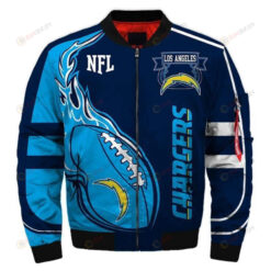 Jacket Los Angeles Chargers Bomber Jacket - Blue