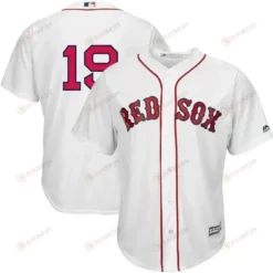 Jackie Bradley Jr. Boston Red Sox Home Official Cool Base Player Jersey - White Color
