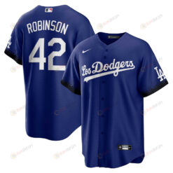 Jackie Robinson 42 Los Angeles Dodgers City Connect Men Jersey - Royal