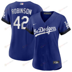 Jackie Robinson 42 Los Angeles Dodgers City Connect Women Jersey - Royal