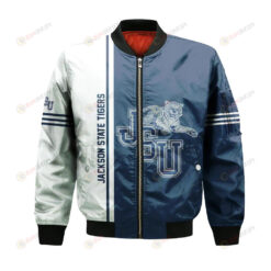 Jackson State Tigers Bomber Jacket 3D Printed Half Style