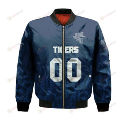 Jackson State Tigers Bomber Jacket 3D Printed Team Logo Custom Text And Number