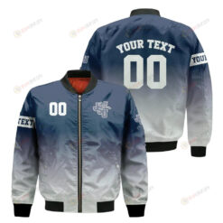 Jackson State Tigers Fadded Bomber Jacket 3D Printed