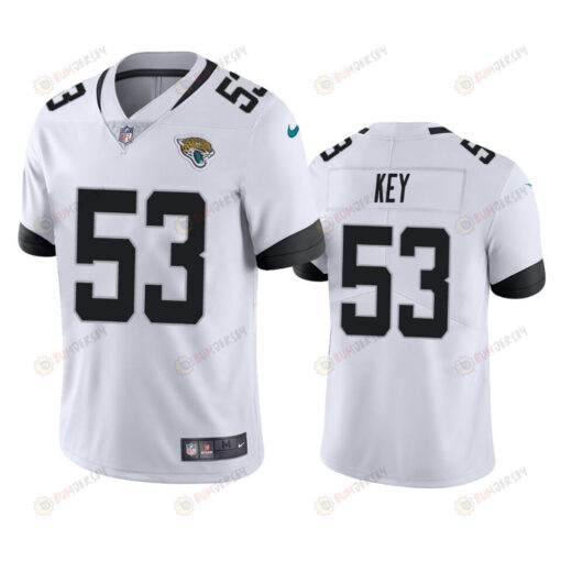 Jacksonville Jaguars Arden Key 53 White Vapor Limited Jersey - Men's