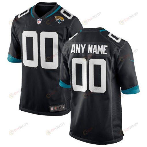 Jacksonville Jaguars Custom Men's Jersey - Black