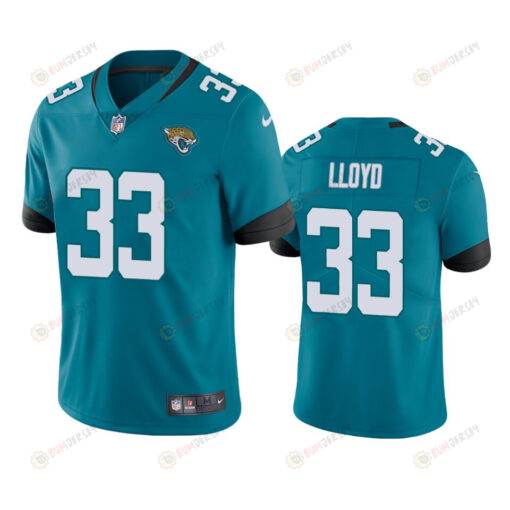 Jacksonville Jaguars Devin Lloyd 33 Teal 2022 Draft Vapor Limited Jersey