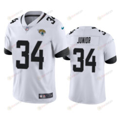 Jacksonville Jaguars Gregory Junior 34 White Vapor Limited Jersey
