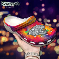 Jacksonville Jaguars Logo Pattern Crocs Classic Clogs Shoes In Light Colors - AOP Clog