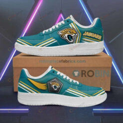 Jacksonville Jaguars Logo Team In Green Air Force 1 Shoes Sneaker