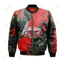 Jacksonville State Gamecocks Bomber Jacket 3D Printed Sport Style Keep Go on