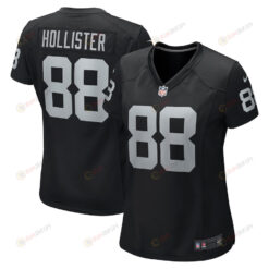 Jacob Hollister Las Vegas Raiders Women's Game Player Jersey - Black