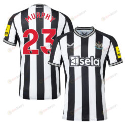 Jacob Murphy 23 Newcastle United 2023-24 Premier League Home Men Jersey - White