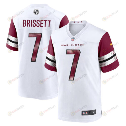 Jacoby Brissett 7 Washington Commanders Game Men Jersey - White