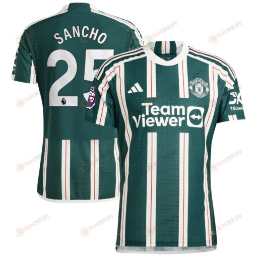 Jadon Sancho 25 Manchester United 2023/24 Away Jersey - Men