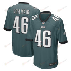 Jaeden Graham Philadelphia Eagles Game Player Jersey - Midnight Green